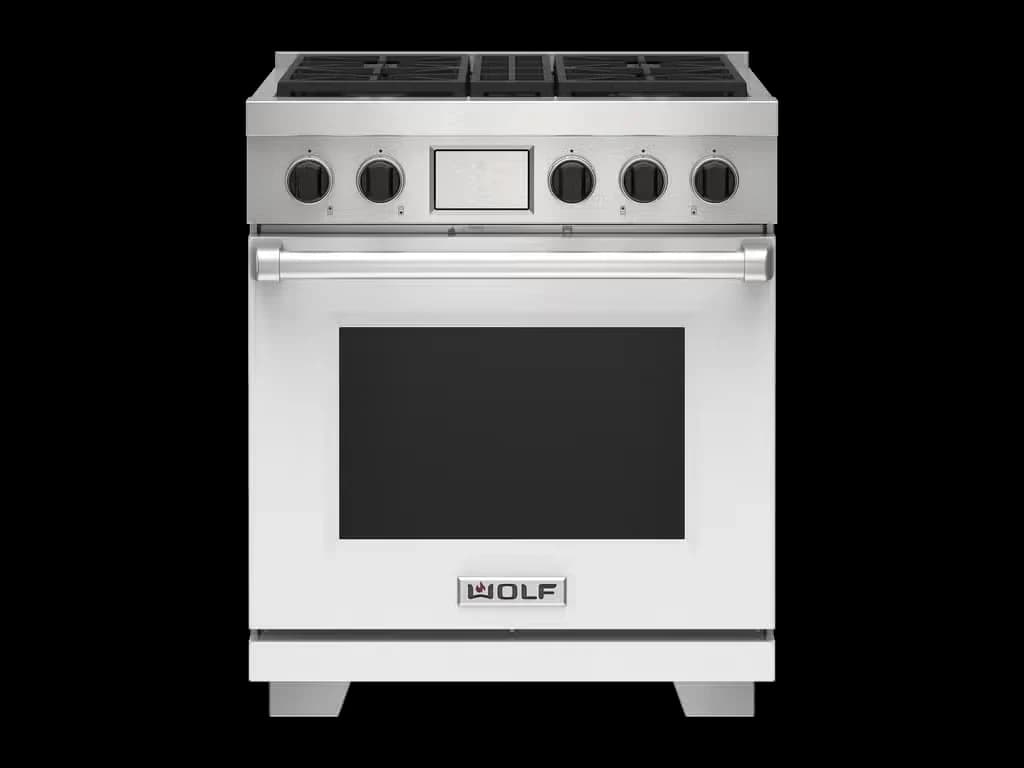 30" Dual Fuel Range - 4 Burners