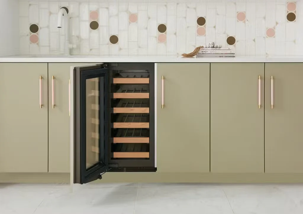 Designer Undercounter Wine Storage detail