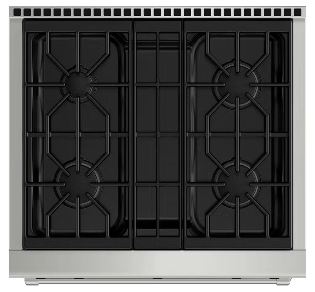 Sealed Burner Rangetop detail
