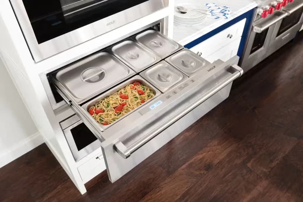 30" Warming Drawer detail